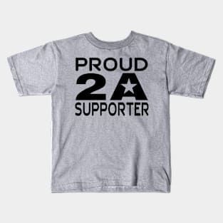 Proud 2A Supporter Kids T-Shirt